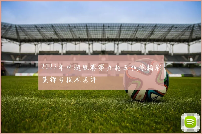 2023年中超联赛第九轮五佳球精彩集锦与技术点评